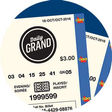 daily grand winning numbers history|Ontario (ON) Daily Grand Lottery Results .